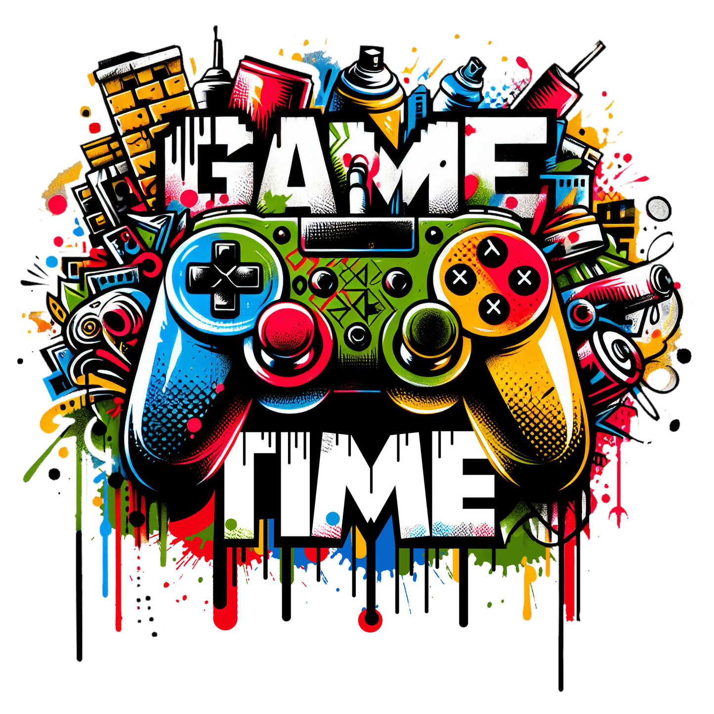 Bügelbild Game Time Fylou's Style