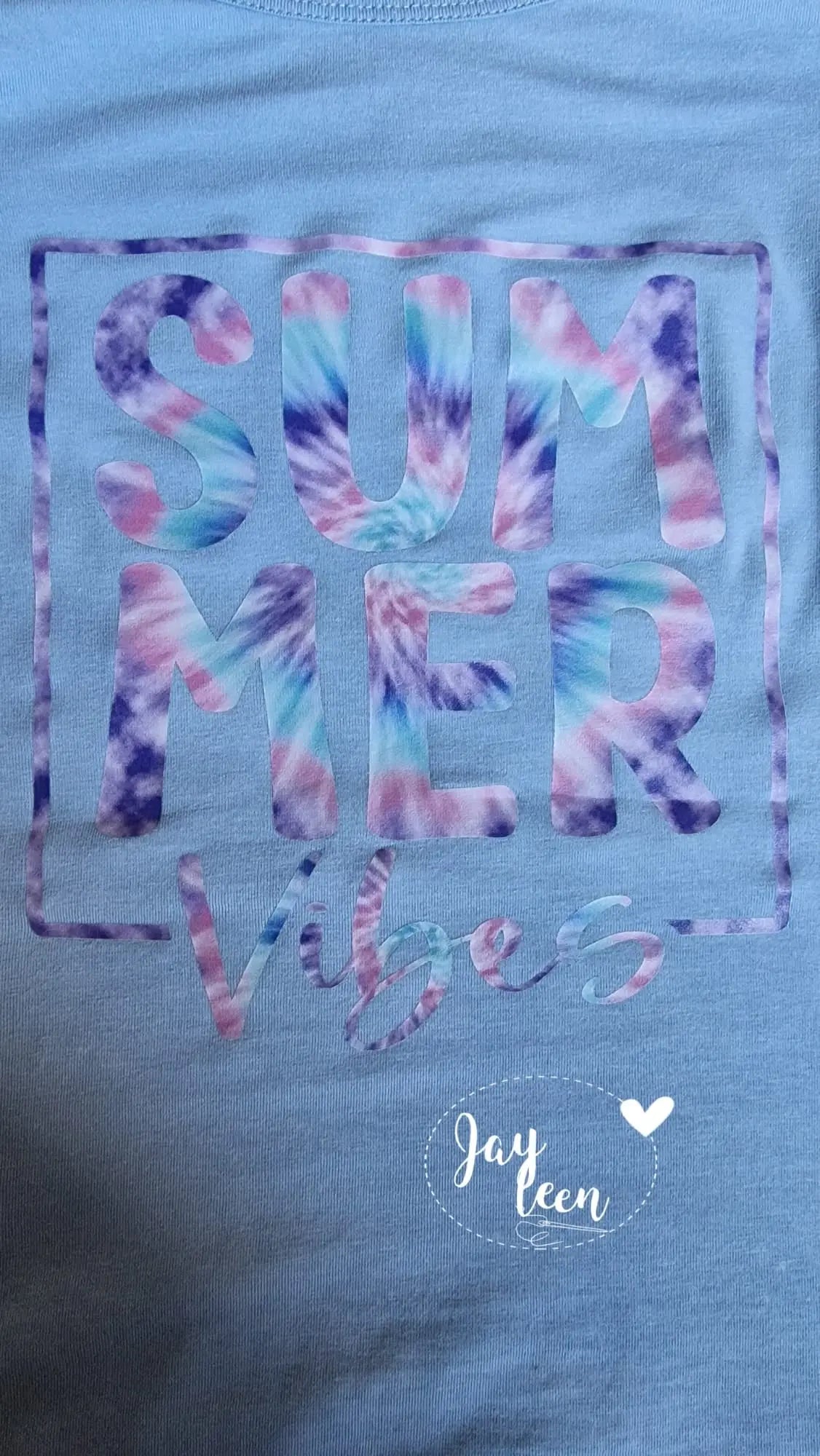 Bügelbild Summer Vibes Framed Fylou's Style