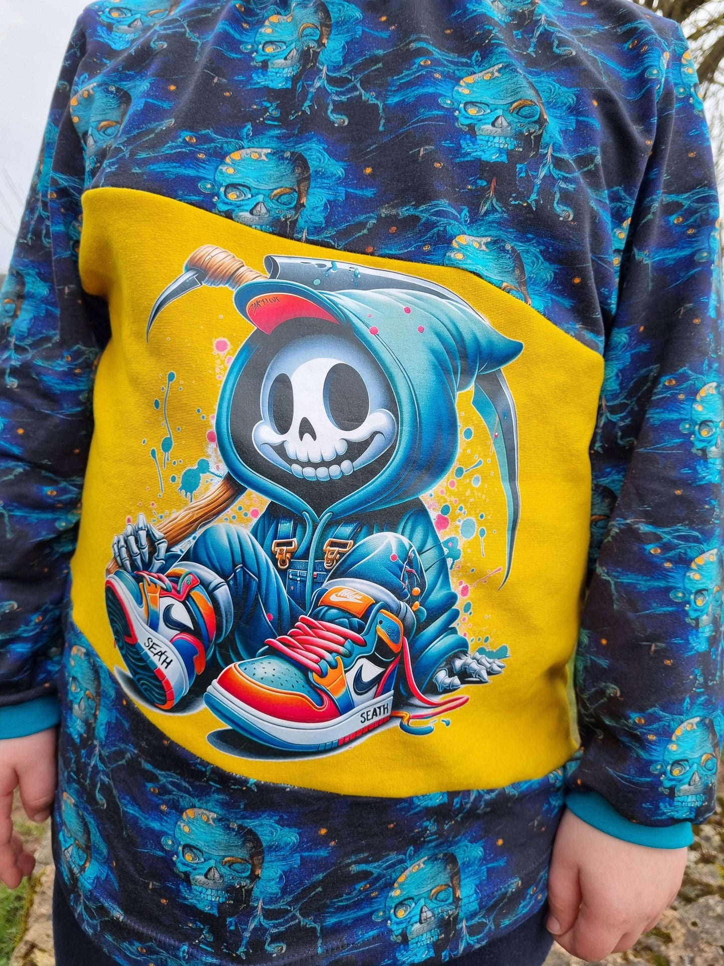 Bügelbild Streetwear Grim Reaper #4 Fylou's Style