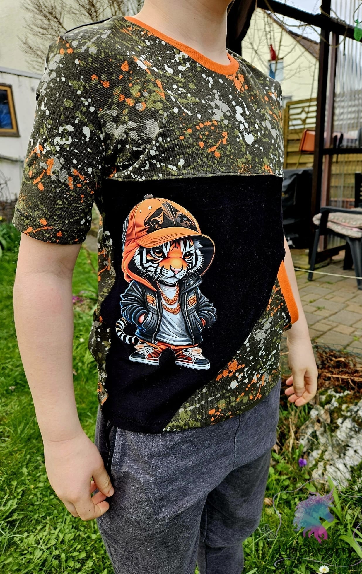 Bügelbild Cool Tiger Fylou's Style