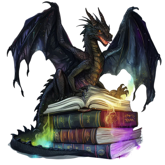 Bügelbild Schwarzer Drache #13 Fylou's Style