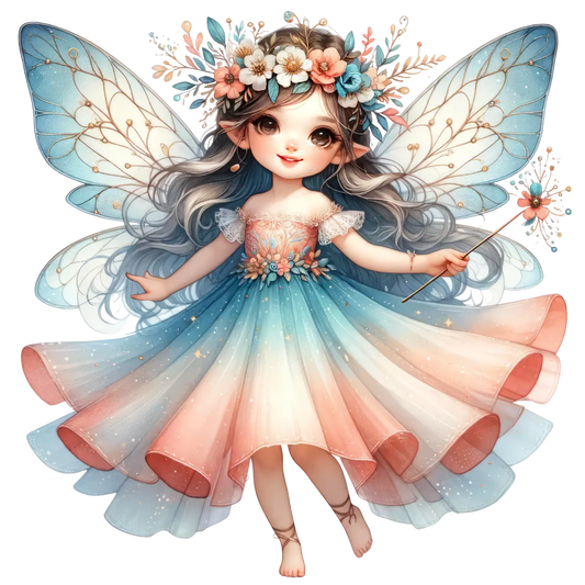 Bügelbild süße Fee #1 Fylou's Style