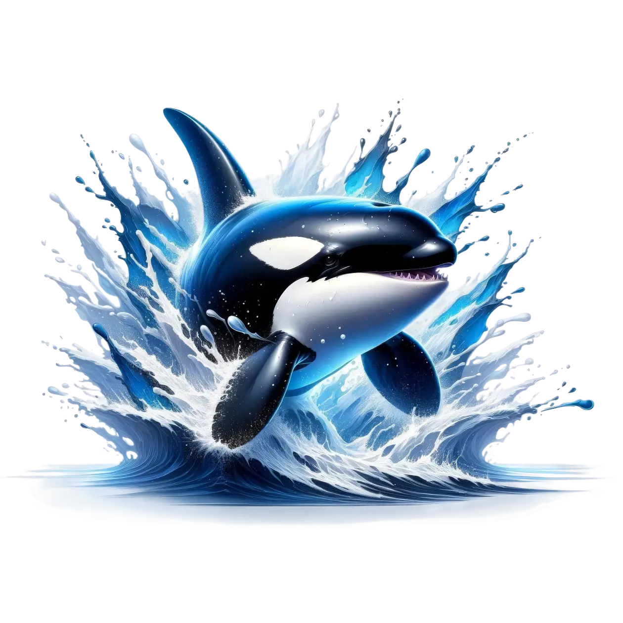 Bügelbild 3D Orka #5 Fylou's Style