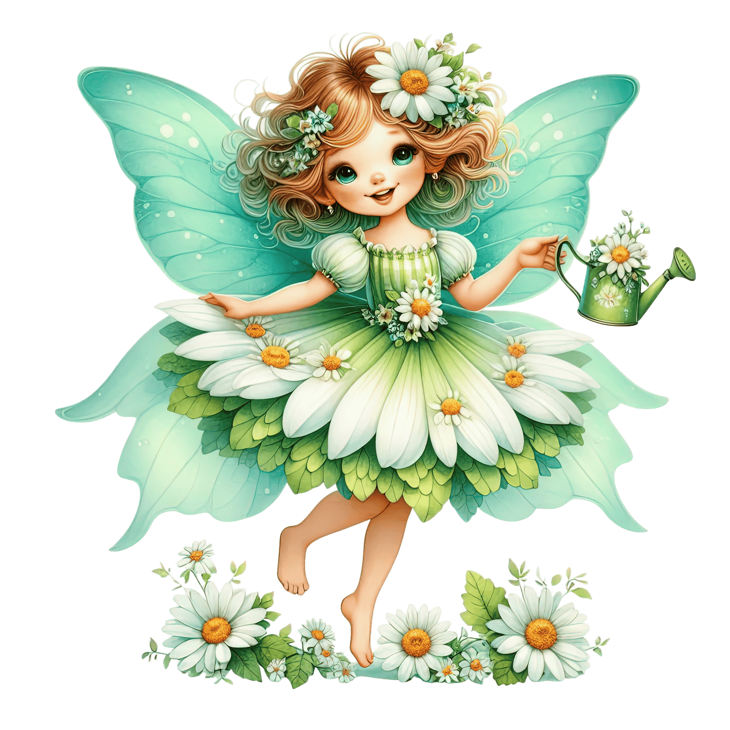 Bügelbild bezaubernde Frühlings Fee #13
