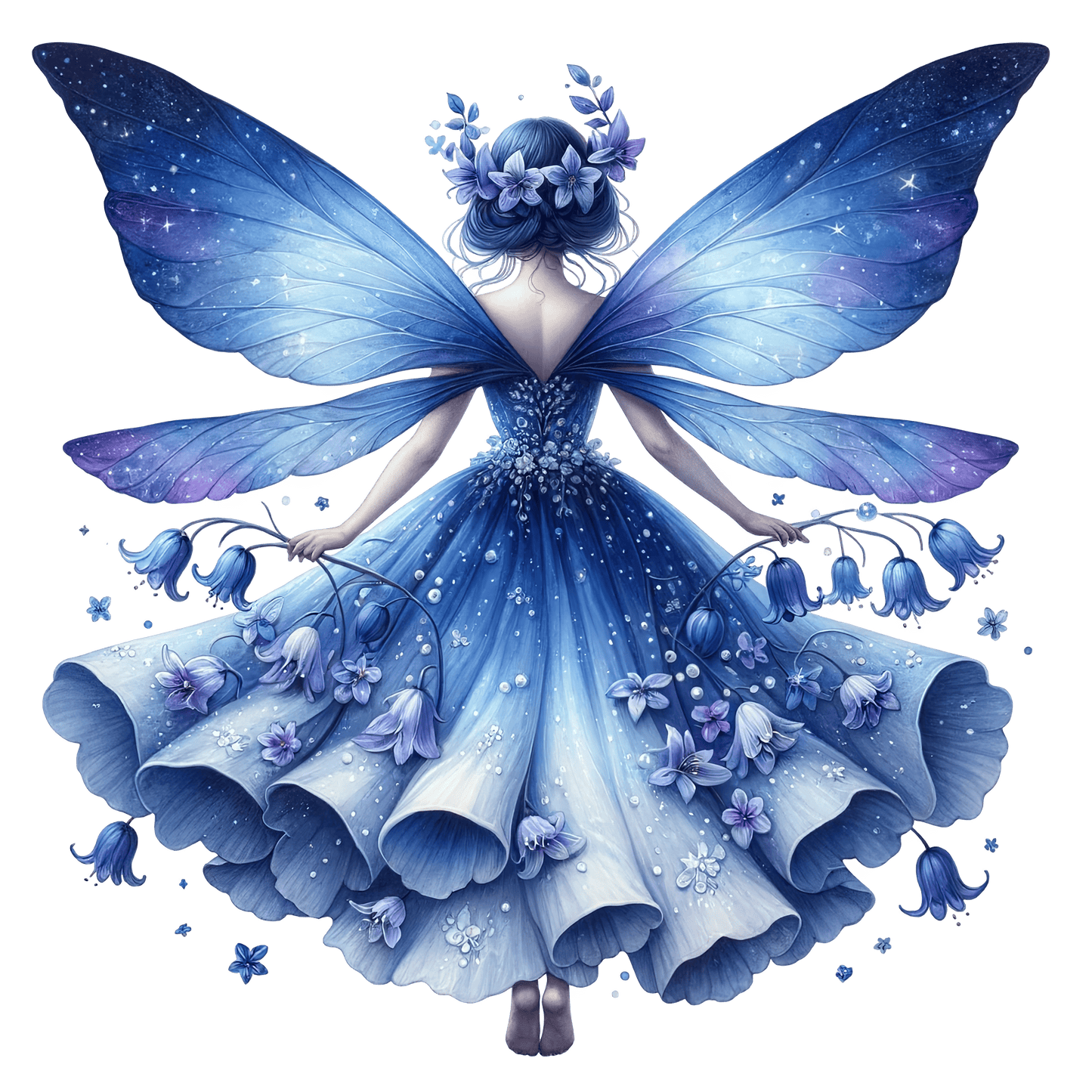 Bügelbild bezaubernde Frühlings Fee #15