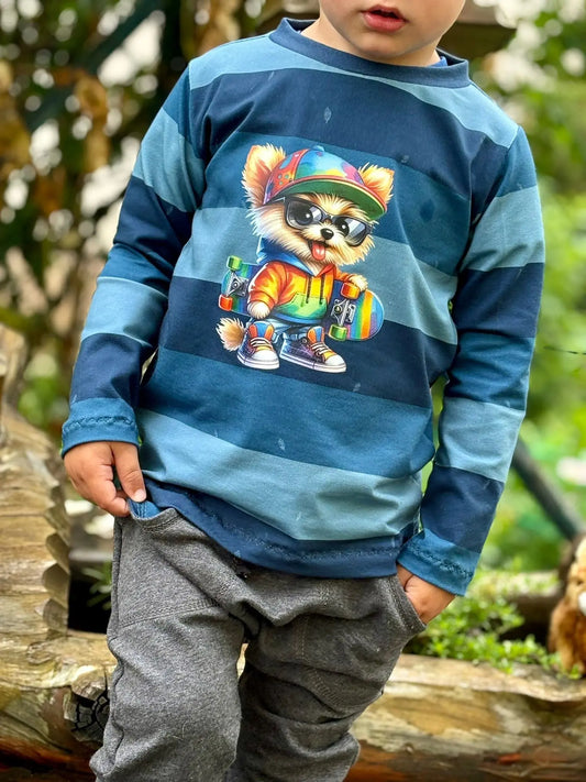 Bügelbild Skater Animal #6 Fylou's Style