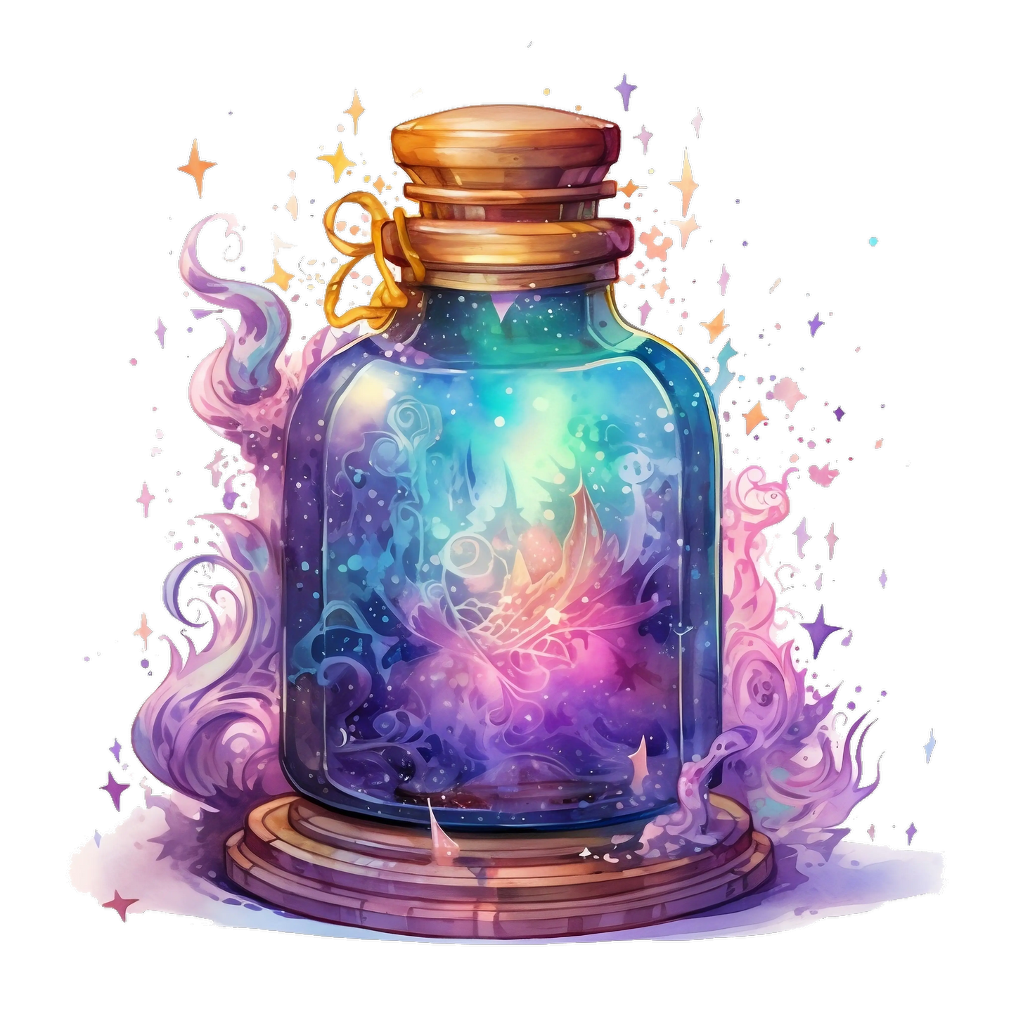 Bügelbild Magical Book #48 - Fylou's Style