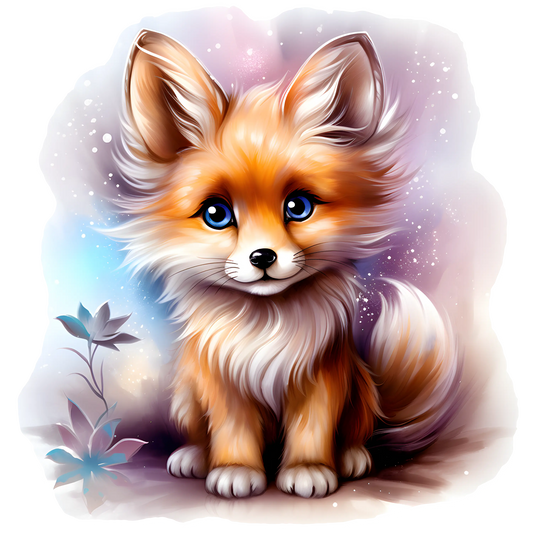 Bügelbild Fuchs #2 Fylou's Style