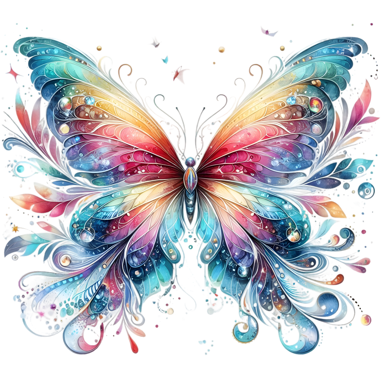 Bügelbild Schmetterling #20 Fylou's Style
