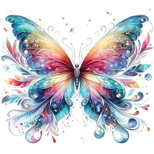 Bügelbild Schmetterling #20 Fylou's Style