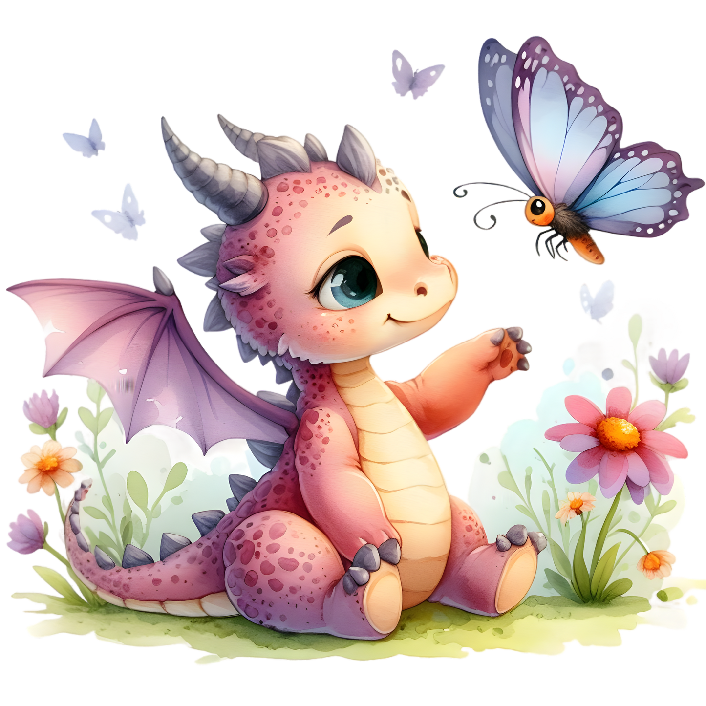 Bügelbild Baby Dragons #77 Fylou's Style