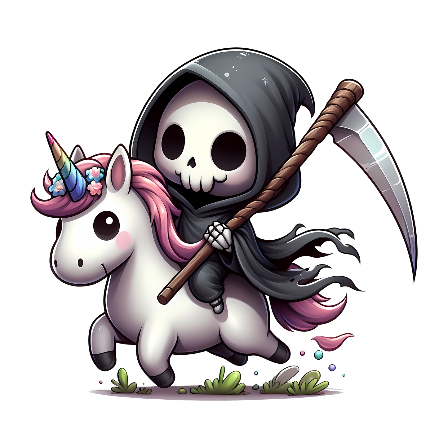 Bügelbild Playful Grim Reapers #7 Fylou's Style