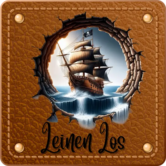 Bügellabel Leinen los Fylou's Style