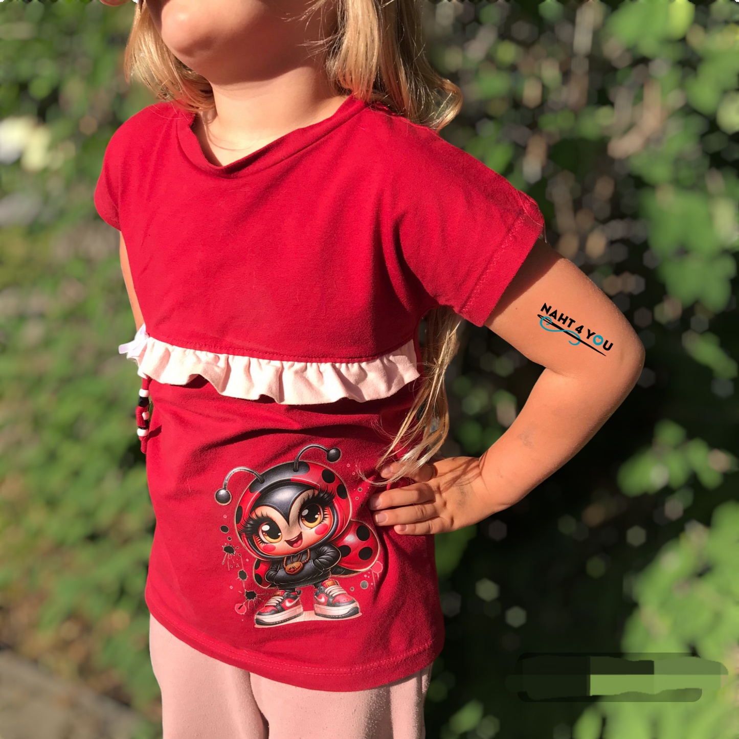 Bügelbild Streetwear Grafitti Ladybug #4 Fylou's Style