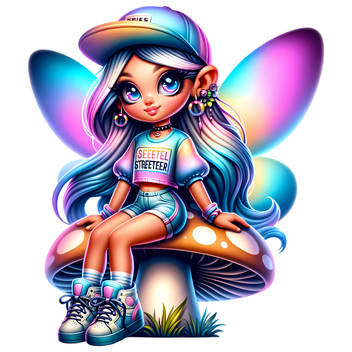 Bügelbild Streetwear Fairies #3 Fylou's Style