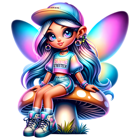 Bügelbild Streetwear Fairies #3 Fylou's Style