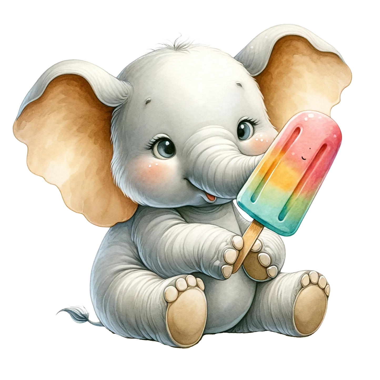 Bügelbild Elefant #21 Fylou's Style