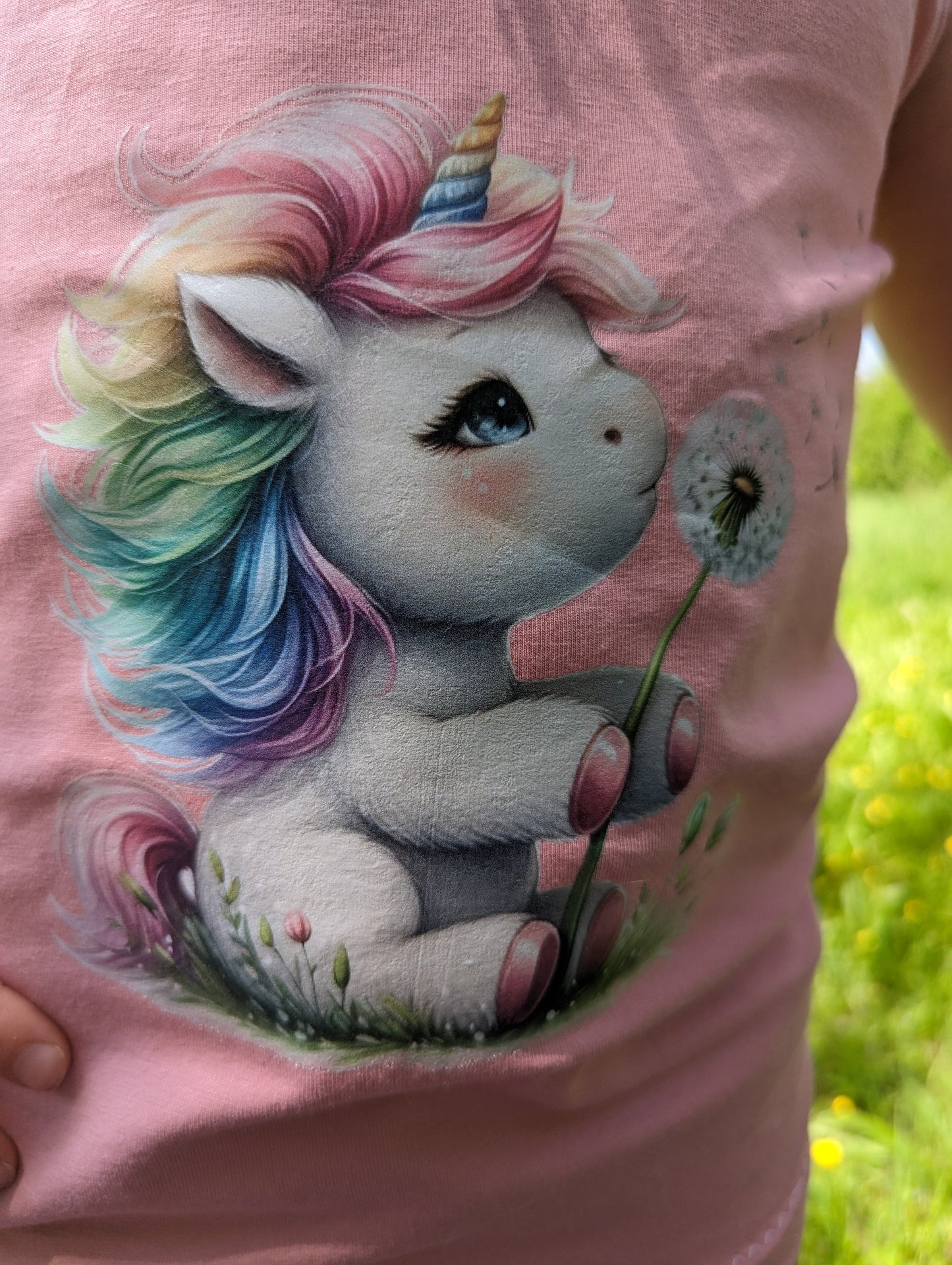 Bügelbild Einhorn #46 Fylou's Style