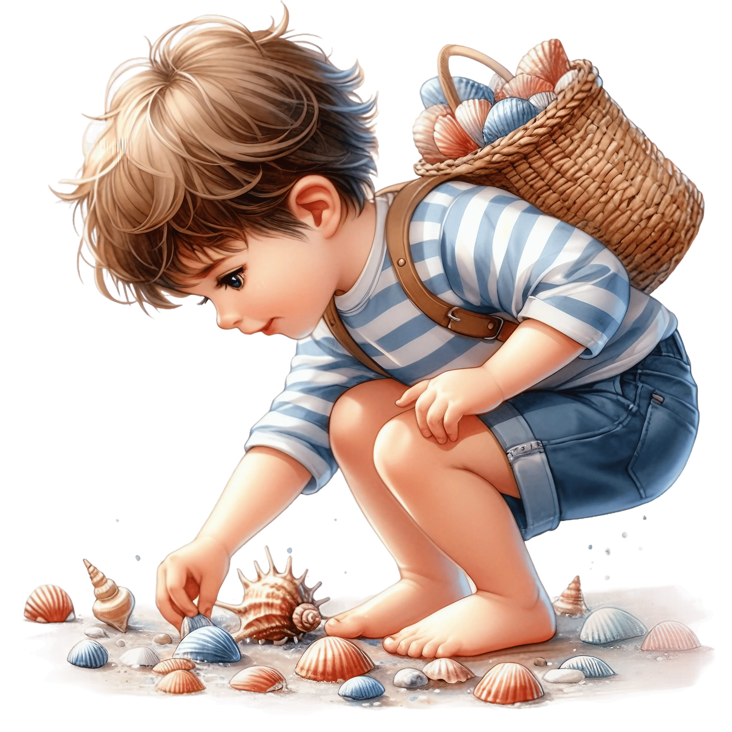Bügelbild Summer Beach Kids #3 Fylou's Style