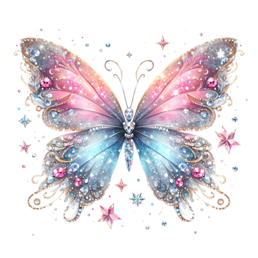 Bügelbild Schmetterling #95 Fylou's Style