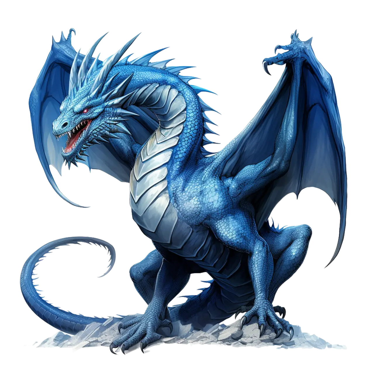 Bügelbild ultra Realer Drache #5 Fylou's Style