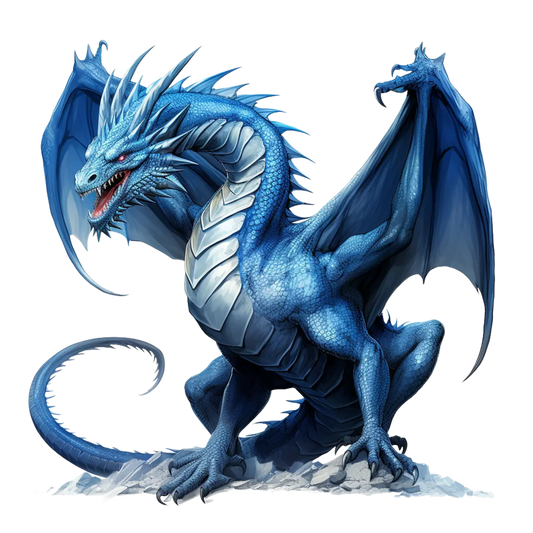 Bügelbild ultra Realer Drache #5 Fylou's Style