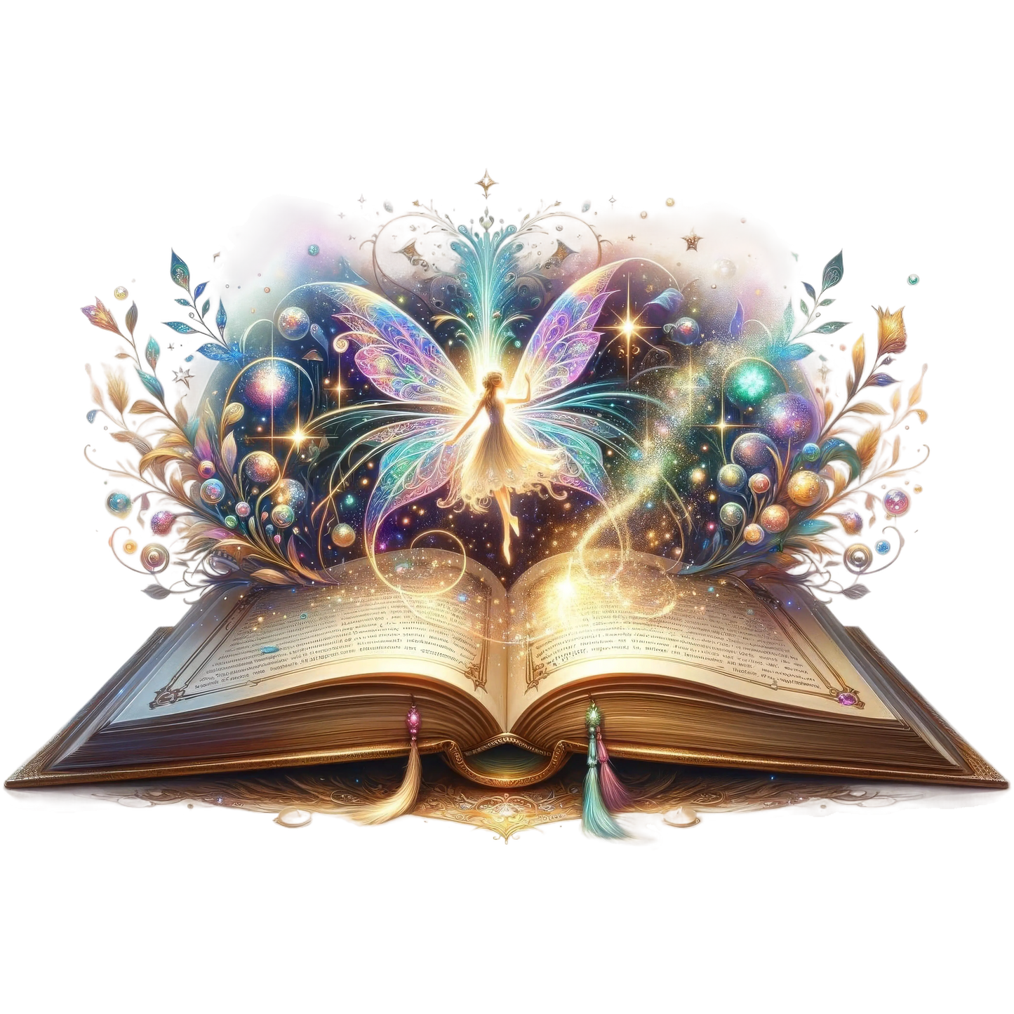 Bügelbild Magisches offenes Buch #8 Fylou's Style