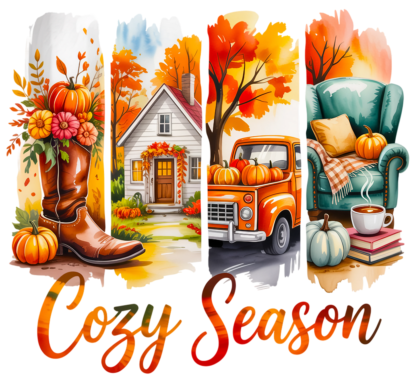 Bügelbild Cozy Saison #3
