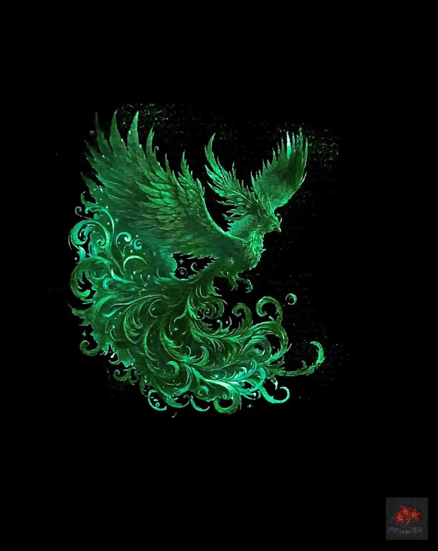 Bügelbild Magische Tiere Phönix - Fylou's Style