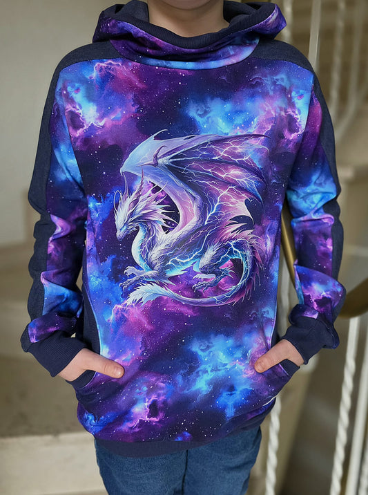 Bügelbild Elementar Drache #34