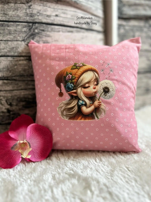 Bügelbild Löwenzahn Gnomin #14 Fylou's Style