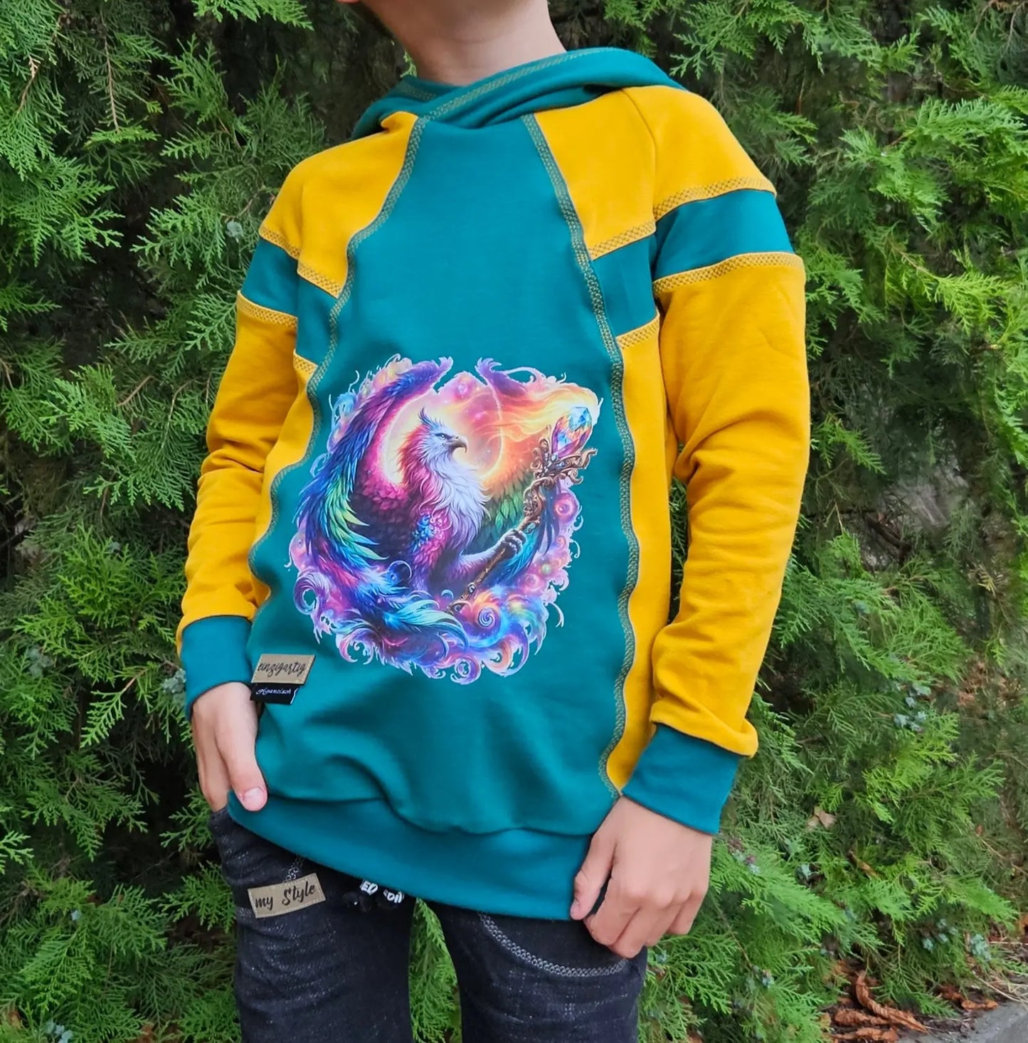 Bügelbild Magische Tiere Phönix #2 - Fylou's Style