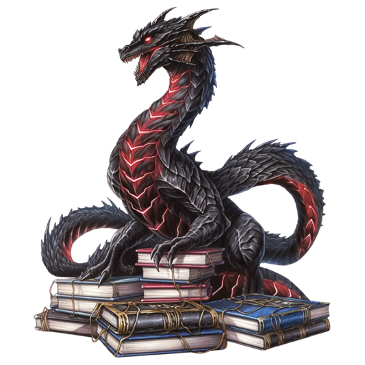 Bügelbild Schwarzer Drache #9 Fylou's Style