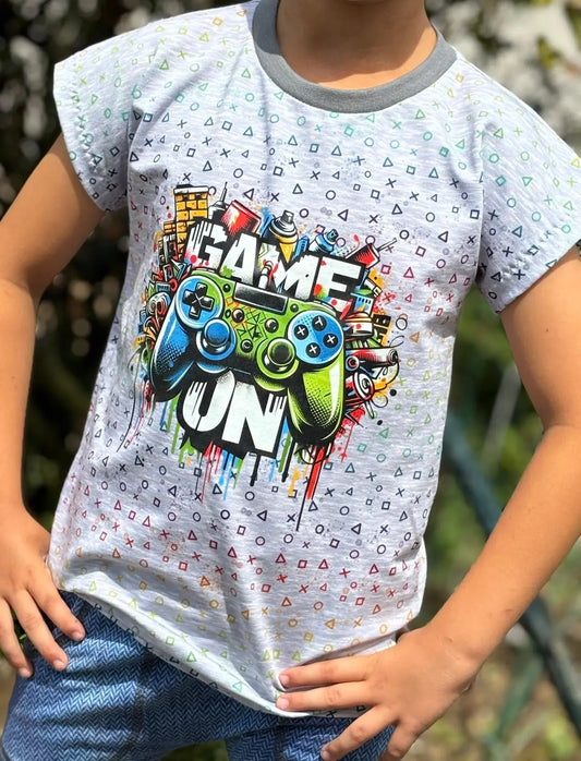 Bügelbild Game On Fylou's Style