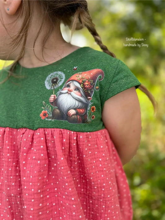 Bügelbild Löwenzahn Gnom #9 Fylou's Style
