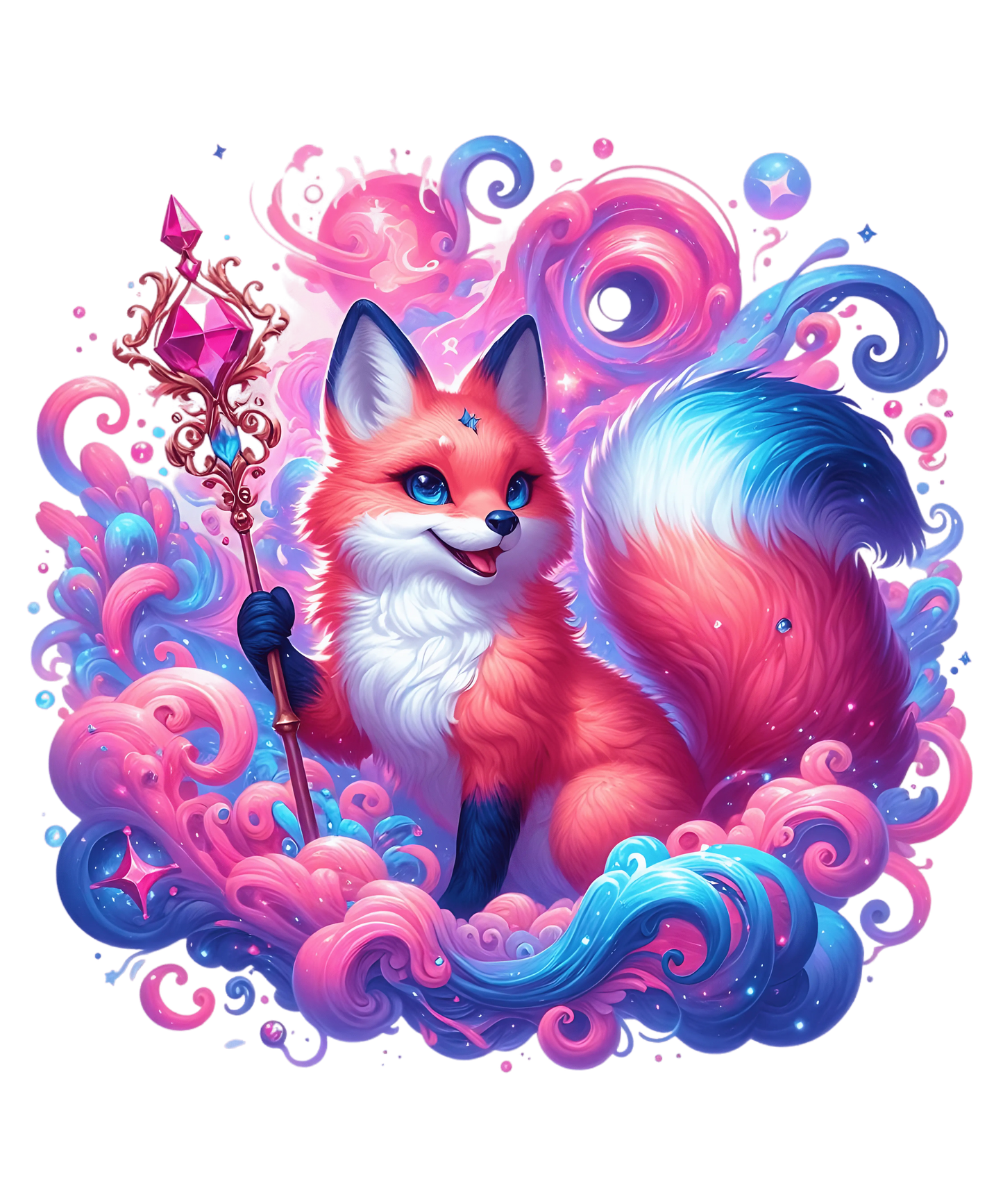 Bügelbild Magische Tiere Fuchs - Fylou's Style