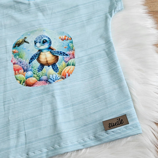 Bügelbild Wasserschildkröte #4 Fylou's Style