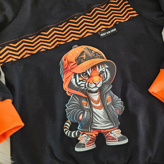 Bügelbild Cool Tiger Fylou's Style