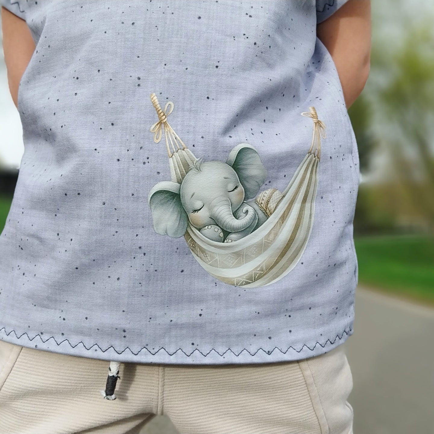 Bügelbild Elefant #7 Fylou's Style