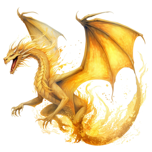 Bügelbild Feuer Drache #12 Fylou's Style
