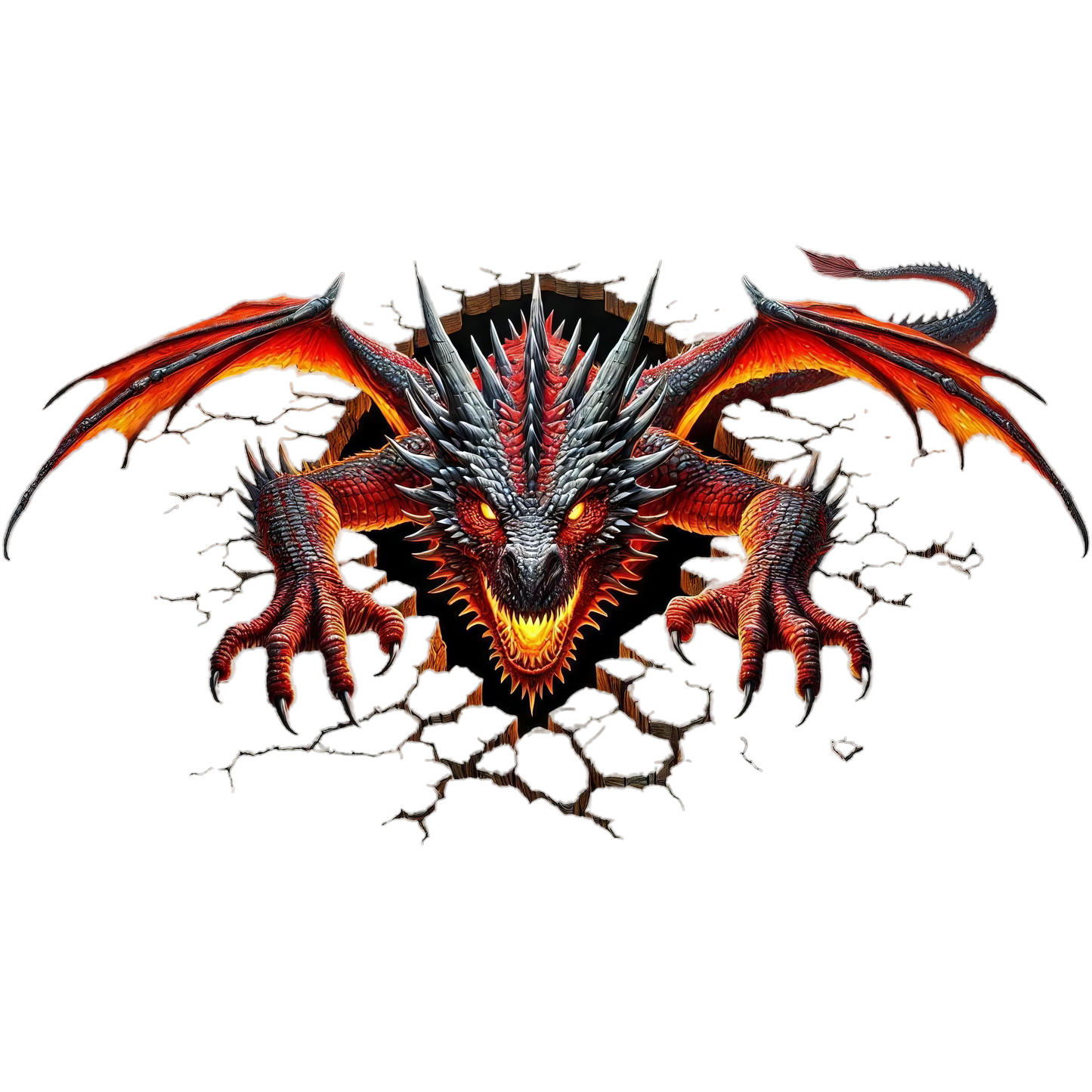Bügelbild 3D Fantasy Drache #1 - Fylou's Style