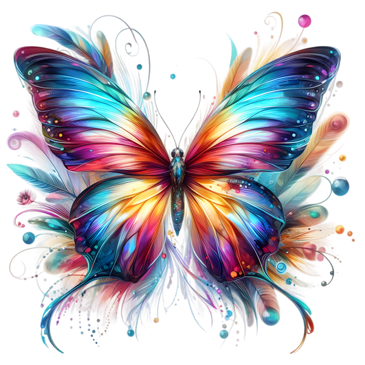 Bügelbild Schmetterling #14 Fylou's Style