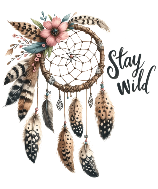 Bügelbild Traumfänger Stay wild Fylou's Style