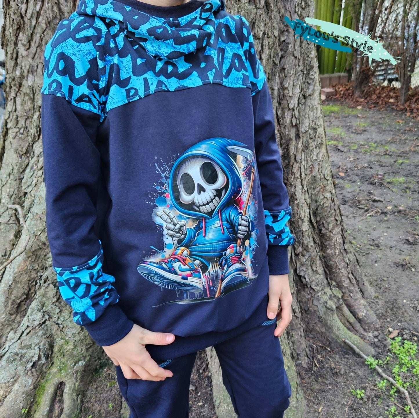 Bügelbild Streetwear Grim Reaper #2 Fylou's Style