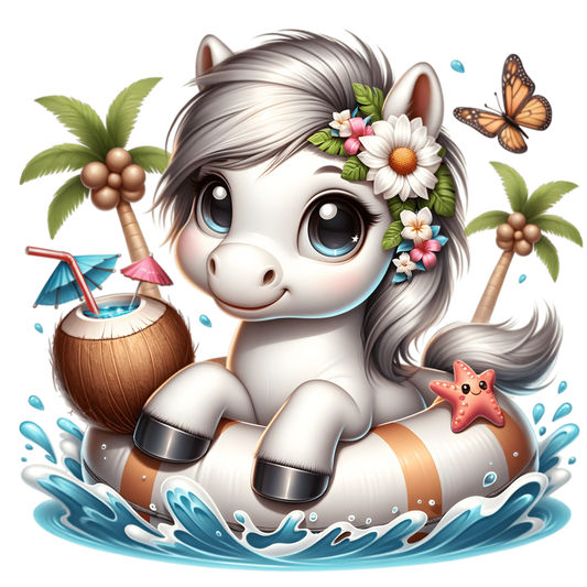 Bügelbild Sommer Pferd Fylou's Style