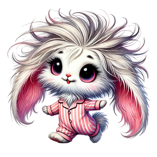 Bügelbild freche Hasen #12 Fylou's Style