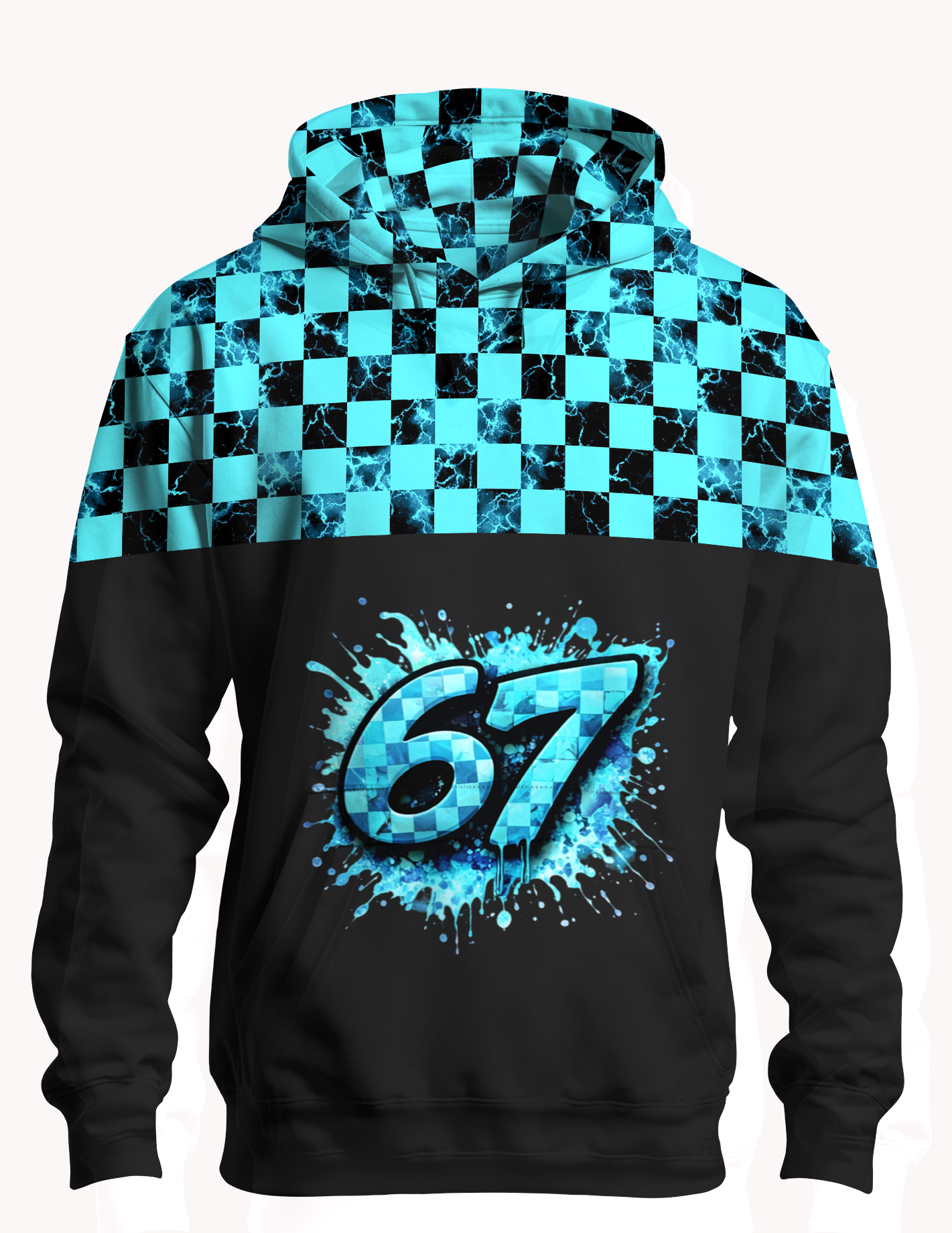 Bügelbild Style 67 Türkis