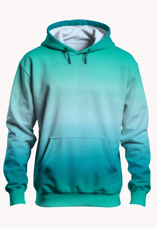 Vorbestellung Bio Jersey "Verlauf Ocean " Überbreite