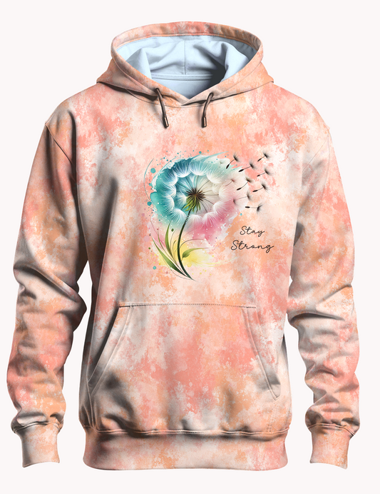 Bügelbild stay strong - Pusteblume Watercolor