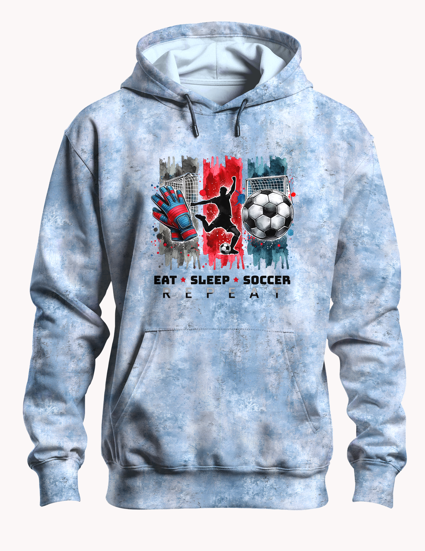 Bügelbild Brush Streifen Motivwelt "Fussball"